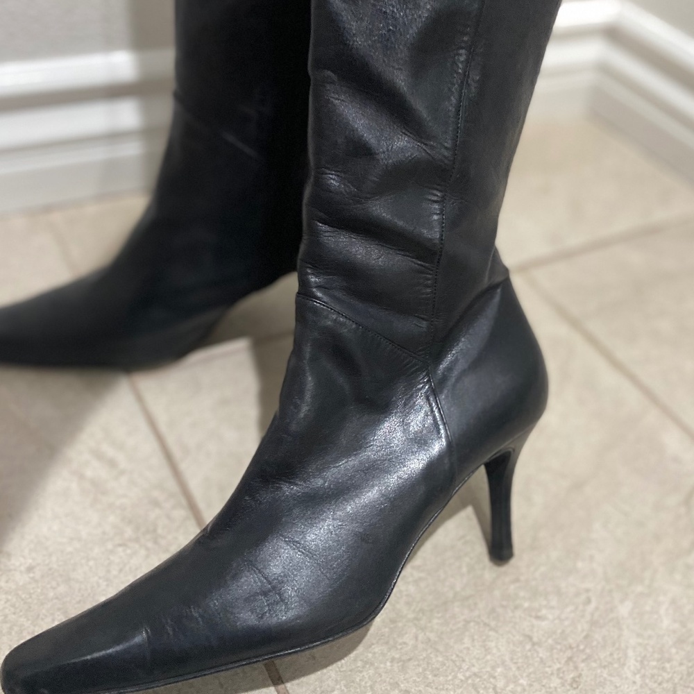 Stuart Weitzman, Napa, leather boots